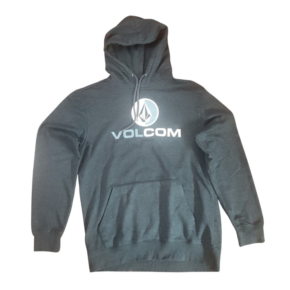 Volcom Hoodie Men’s Large Black Pullover Casual